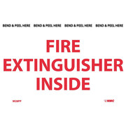 Nmc Fire Extinguisher Inside Sign M28PP