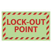 Nmc Lock-Out Point Label, Pk5, GEPA4AP GEPA4AP