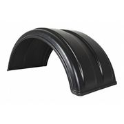 Buyers Products Full Radius Poly Fender to Fit 18 to 19-1/2 Inch Dual Wheels 8590196