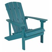 Flash Furniture Sea Foam Charlstwn Adirondack Chair, Sea Foam Wood, 29.5 W 35 H, Polystyrene, Stainless Steel Seat JJ-C14501-SFM-GG