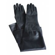 Alc Sandblasting Gloves, 33" L x8" dia., PR 40250