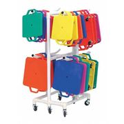 Champion Sports Scooter Storage Cart, Holds 48 Scooters MSCART