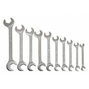 Williams Williams Angle Wrench Set, Double, Open End, 10 pcs. 3782