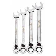 Williams Williams Ratchet Combo Wrench Set, 4 pcs., SAE WS-1164RC