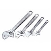 Williams Williams Chrome Adjustable Wrench Set, 4 pcs. 13342A