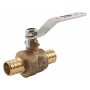 Jomar Valve LF Brass Crimp PEX Ball Valve, 1/2" T-412G