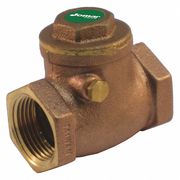 Jomar Valve 3/4" NPT Lead Free Brass Horizontal Check Valve T-501G