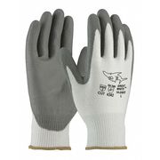 Pip Cut Resistant Coated Gloves, A2 Cut Level, Polyurethane, S, 12PK 16-D622/S