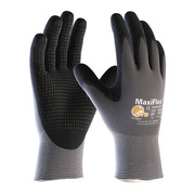 Pip MaxiFlex Coated Gloves, Foam Nitrile, Seamless Knit, Dipped, ANSI Abrasion Level 3, Pack of 12 34-844/XL