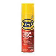 Zep Heavy Duty Cleaner and Degreaser, 20 oz. Aerosol Can, Liquid, Clear, Light Yellow, 12 PK ZUHFD18