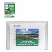 C-Line Products Reusable Envelope, Clear, PK25 35107BNDL5PK