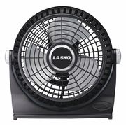 Lasko 10" Pivoting Floor/Table Fan, Black 507