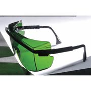 Honeywell Uvex Safety Glasses, Green Anti-Scratch S2508