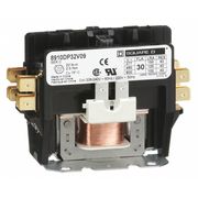 Square D 208/240VAC Non-Reversing Definite Purpose Contactor 2P 30A, Hz: 50/60 8910DP32V09