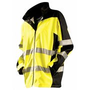 Occunomix Breathable Rain Jacket w/Hood, Yellow, XL SP-BRJ-YXL