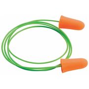 Moldex Mellows(R) Disposable Foam Ear Plugs, Bullet Shape, 30 dB, Orange, 100 PK 6840