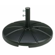 Grosfillex Umbrella Base with Filling Cap, Black US602117