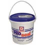 Ductmate Low VOC Duct Sealant, 1 gal, Pail, Gray, Water Base GRPROSEAL1