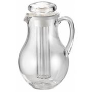 Tablecraft Center Ice Core Pitcher, 3/4 Gallon Clear 328