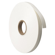 Brady Double Sided Tape, B-156 Foam, 1 in, White 19811