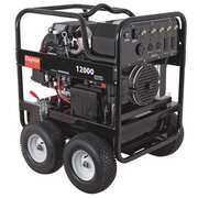 Dayton Portable Generator, Gasoline, 12,000 W Rated, 19,600 W Surge, Electric Start, 120/240V AC, 100/50 A GEN-14000-1GHE