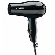 Conair Hairdryer, Handheld, Black, 1600 Watts 047BW