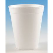 Zoro Select Disposable Cold/Hot Cup 10 oz. White, Foam, Pk1000 H10S