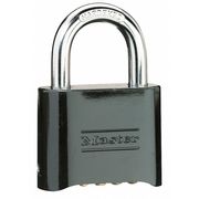 Master Lock 2" Black Set Your Own Combination Padlock 178D