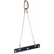 3M Dbi-Sala Mounting Plate, Aluminum, DBI Sala Rollgliss Rescue Ladder 8516316