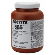 Loctite Pipe Thread Sealant 33.8 fl oz, Bottle, 565, Off-White, Paste 234440