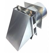 Tjernlund Products Vent Hood, High Temp, 6 In VH1-6