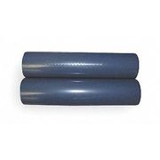Zoro Select PVC Pipe, 2 in Nominal Pipe Size, Gray, 10 ft Overall Length, Unthreaded, Schedule 80 H0800200PG1000