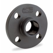 Zoro Select PVC Flange, Socket, 2 in Pipe Size 851-020