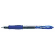 Pilot Retractable Gel Pen, Fine 0.7 mm, Blue PK12 PIL31021