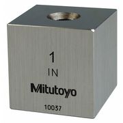 Mitutoyo Gage Block, Square, Steel, 1.00 In, ASME 0 614201-531