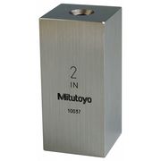 Mitutoyo Gage Block, Square, Steel, 2.00 In, ASME 0 614202-531