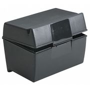 Oxford Index Card File Box, For 3 x 5 Cards, Blk OXF01351
