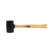 Stanley Rubber Mallet, Rubber, 13-1/2 In. L 57-522