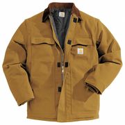 Carhartt Men's Brown Cotton Duck Coat size XL C003-BRN XLG REG