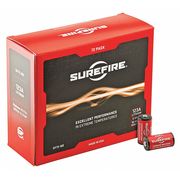 Surefire Battery, 123A, Lithium, 3V, PK72 SF72-BB