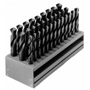 Chicago-Latrobe 33PC 1/2 Reduced Shank Silver & Deming Drill Set Chicago-Latrobe 190 Steam Oxide HSS 1/2-1IN 69858