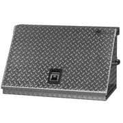 Montezuma 30"W Aluminium, Silver Portable Tool Box, Brite, 18-1/4"H ME300AL