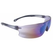 Radians Safety Glasses, Blue Uncoated RS1-70