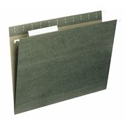 Universal Hanging File Folders 9-3/8" x 14-3/4", Standard Green, Pk25 UNV14215