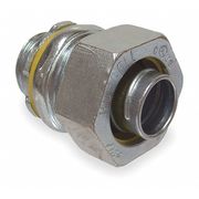 Raco Noninsulated Connector, 3 In., Straight 3412