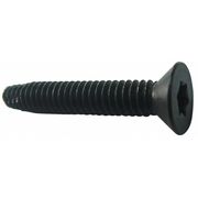 Zoro Select Thread Cutting Screw, 5/16" x 2 in, Phosphate Steel Flat Head Torx Drive, 50 PK U31291.031.0200
