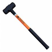 Leatherhead Tools Sledge Hammer, 36" Orange Fiberglass Handle, 8 lb. Head SLO-8-36