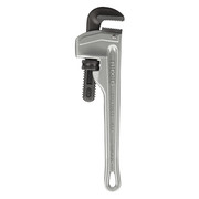 Ridgid 12" Aluminum Straight Pipe Wrench, Serrated, Tether Capable, 2" Jaw Capacity 812