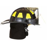 Fire-Dex Fire Helmet, Black, Traditional 1910H254