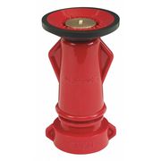 Dixon Fire Hose Nozzle, 1-1/2 In., Red PFNB150S